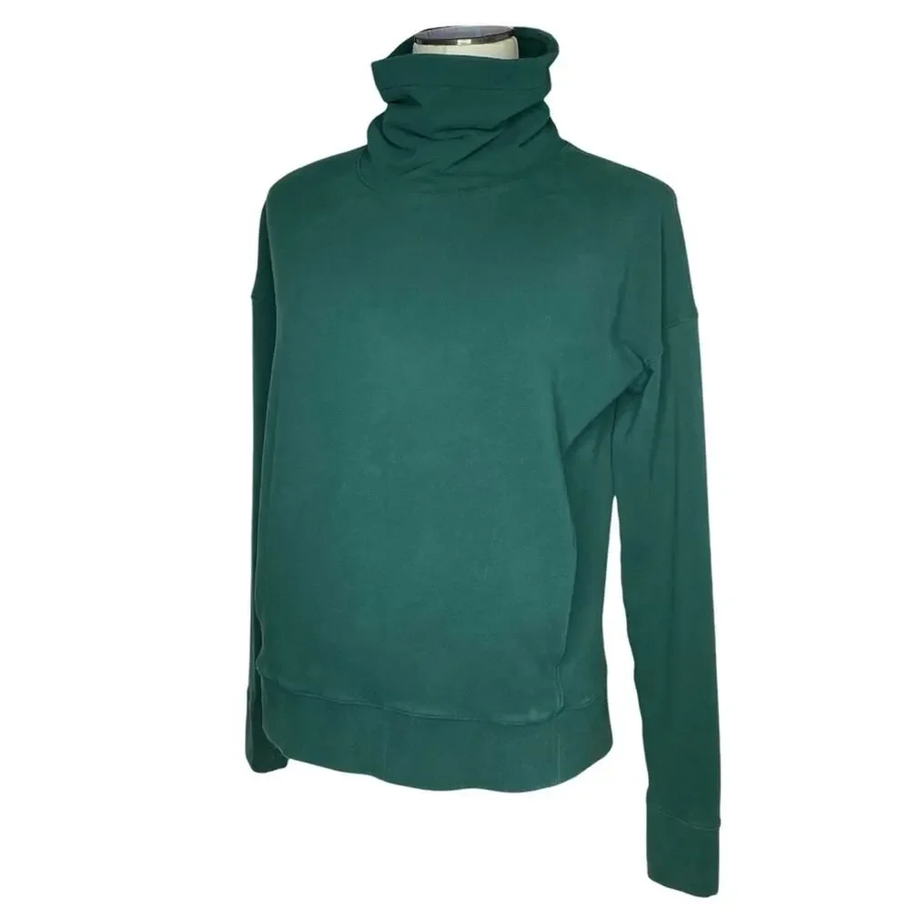 Lululemon Go Forward Pullover Dark Fuel size 6